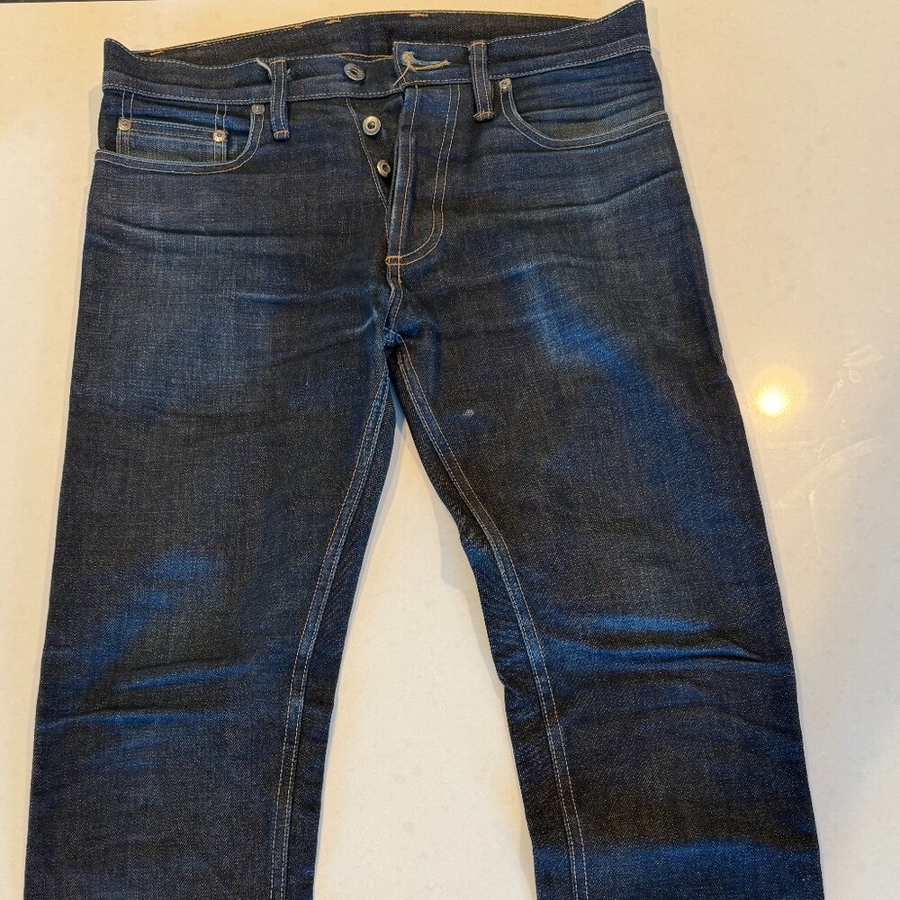 3 Sixteen Raw Selvedge 17th oz jeans